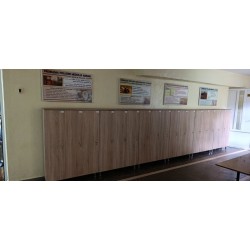 Мебель для школьной раздевалки 